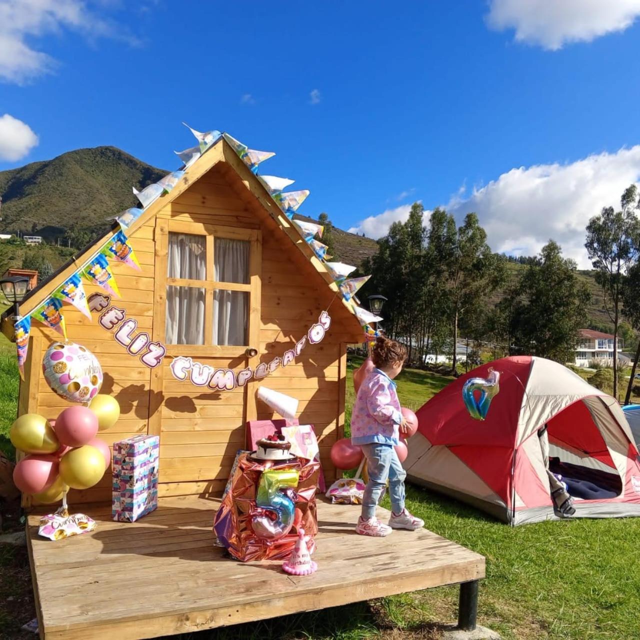 Camping Las Acacias Guatavita Zewnętrze zdjęcie