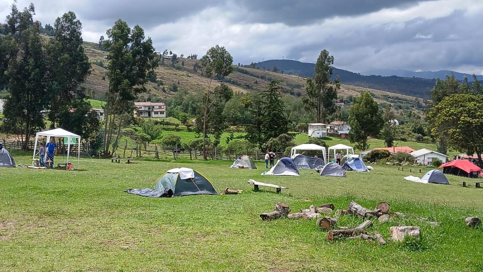 Camping Las Acacias Guatavita Zewnętrze zdjęcie